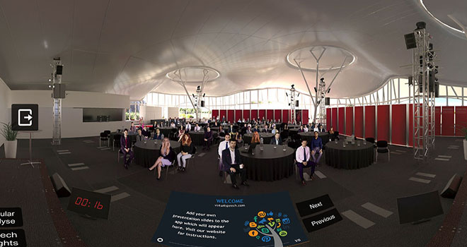 Vodafone and VirtualSpeech: Improving presentation skills